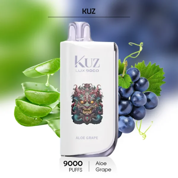 Aloe Grape KUZ LUX 9000 Puffs | Disposable Vapes Online Cheap