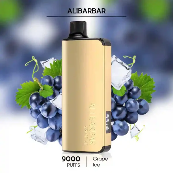 Explore Grape Ice Alibarbar Ingot 9000 Puffs | Top-Rated Vape Flavours