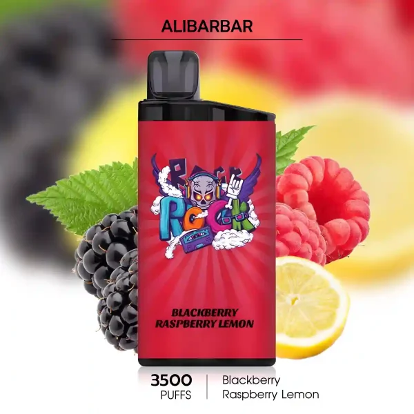 Blackberry Raspberry Lemon IGET BAR 3500 Puffs – Bold & Fruity Blend from I GET Vapes