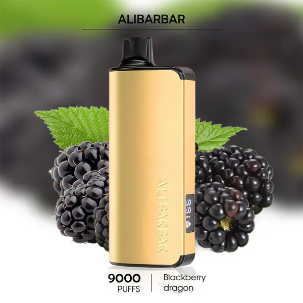 Blackberry Dragon Alibarbar Ingot 9000 Puffs – Top Choice on Alibaba Vapes