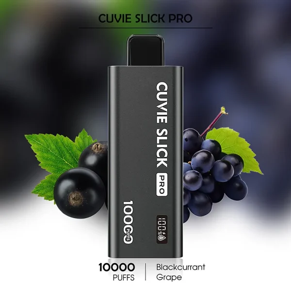 Blackcurrant Grape HQD CUVIE Slick Pro 10000 Puffs – Buy Disposable Vapes Australia
