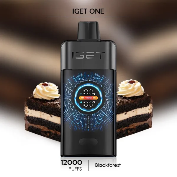 Online Vapes Australia – BlackForest IGET ONE 12000 Puffs for a Decadent and Satisfying Vape Experience
