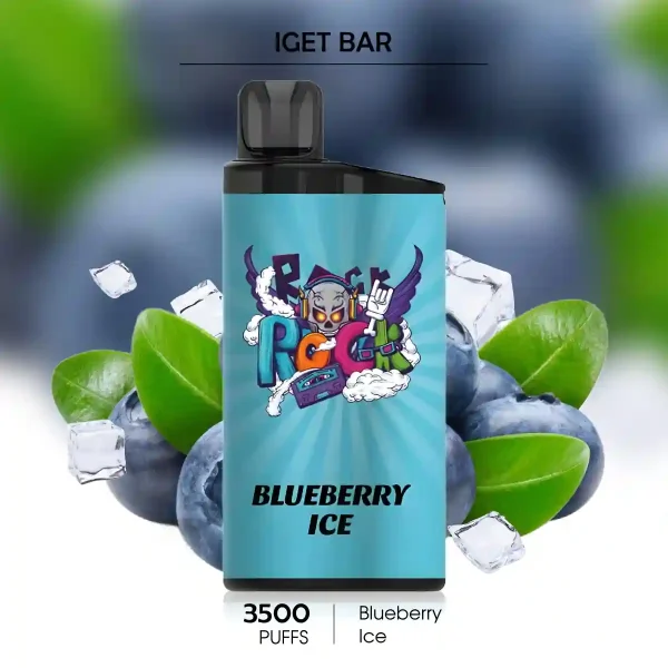 Blueberry Ice IGET BAR 3500 Puffs – Refreshing IGET Vape Flavours