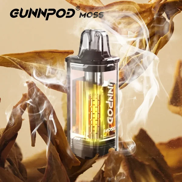 Classic Tobacco Gunnpod Moss 8000 Puffs – Buy Vape Australia Online