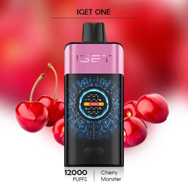 Vape Buy Deal – Cherry Monster IGET ONE 12000 Puffs