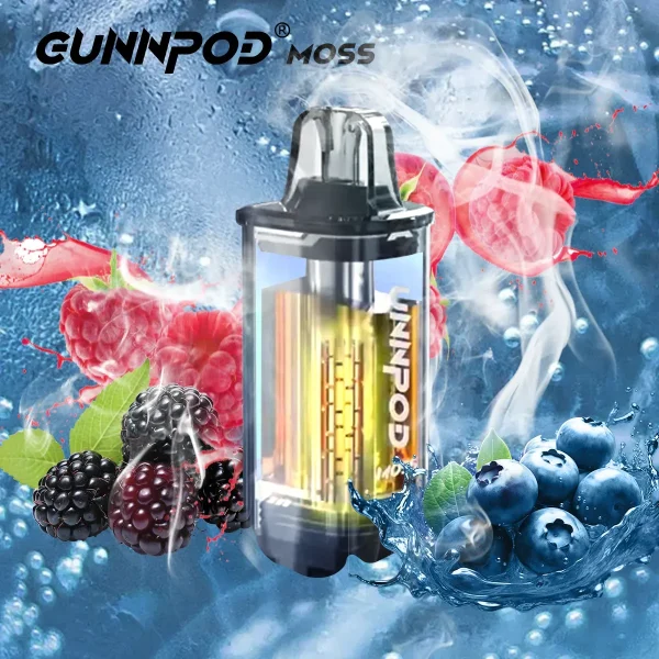Frozen Forest Berry Gunnpod Moss 8000 Puffs – Best Vape for Berry Lovers
