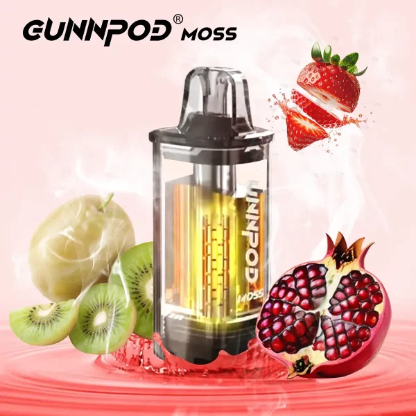 Fruit Monster Gunnpod Moss 8000 Puffs – High Nicotine Vapes AUS