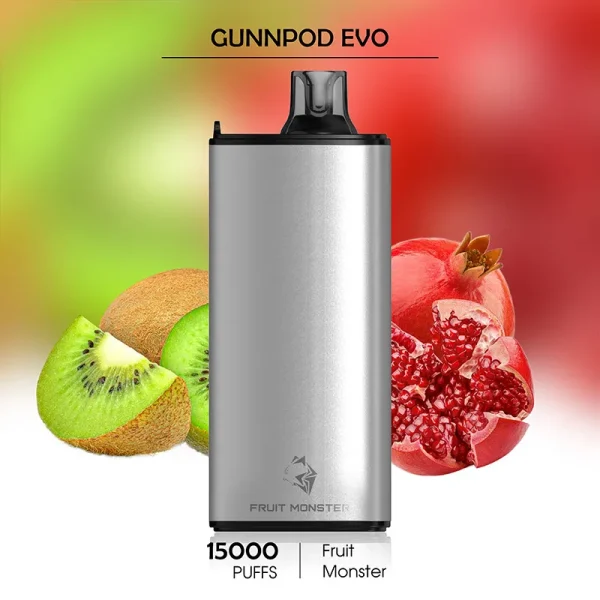 Buy GUNNPOD EVO Fruit Monster – 15000 Puffs | Pharmacy Vapes Selection