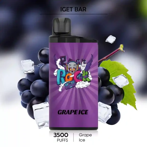 Grape Ice IGET BAR 3500 Puffs – Smooth & Juicy Pick from Vape IGET