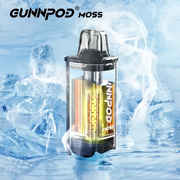 ICY CLEAR Gunnpod Moss 8000 Puffs – Cool & Smooth Vapes Sydney