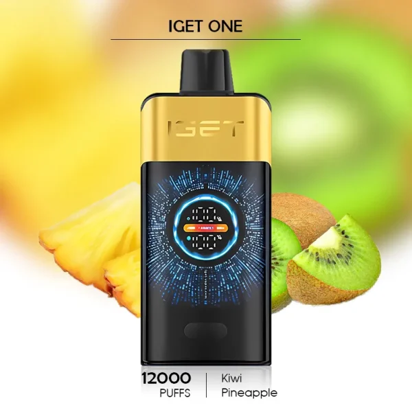 Australian Vape Store – Kiwi Pineapple IGET ONE 12000 Puffs