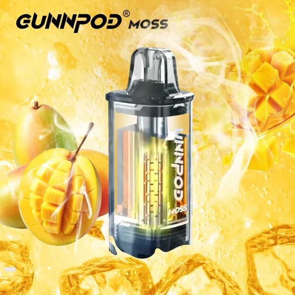 Mango Bliss Gunnpod Moss 8000 Puffs – Premium Disposable Vape Australia