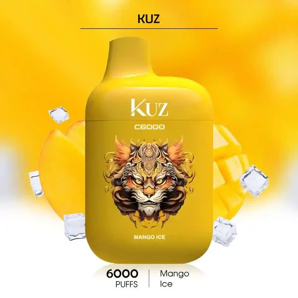Mango Ice KUZ C6000 Puffs | AUS Vape Shop Online