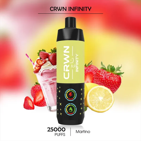 Martino CRWN Infinity 25000 Puffs – Premium Vape Now Available at Vape Shops Online