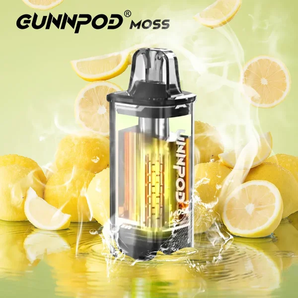 Rose Lemonade Gunnpod Moss 8000 Puffs – Unique Blend from Trusted Vape Store Australia