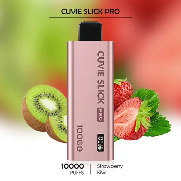 Strawberry Kiwi HQD CUVIE Slick Pro 10,000 Puffs – Buy Nicotine Vapes Online Australia