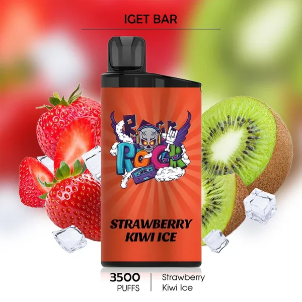 Strawberry Kiwi Ice IGET BAR 3500 Puffs – Top Pick from IGET Vape Australia