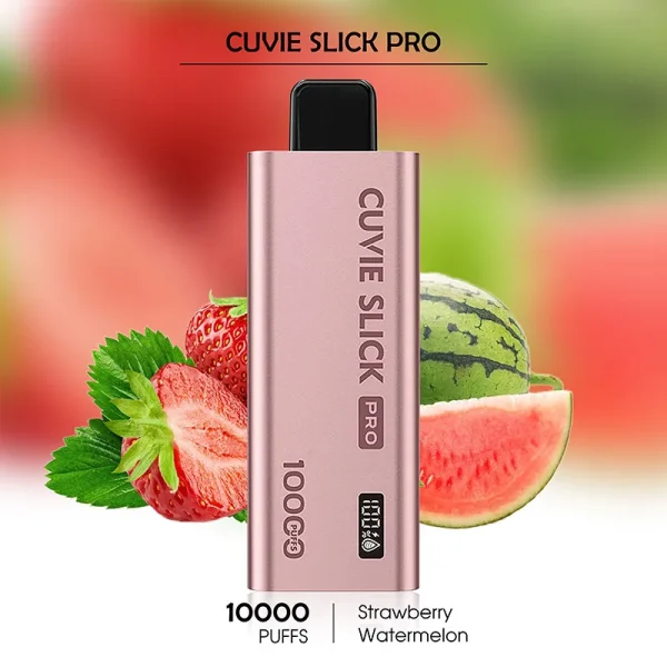 Strawberry Watermelon HQD CUVIE Slick Pro 10,000 Puffs – Top Pick from Online Vape Shop Australia