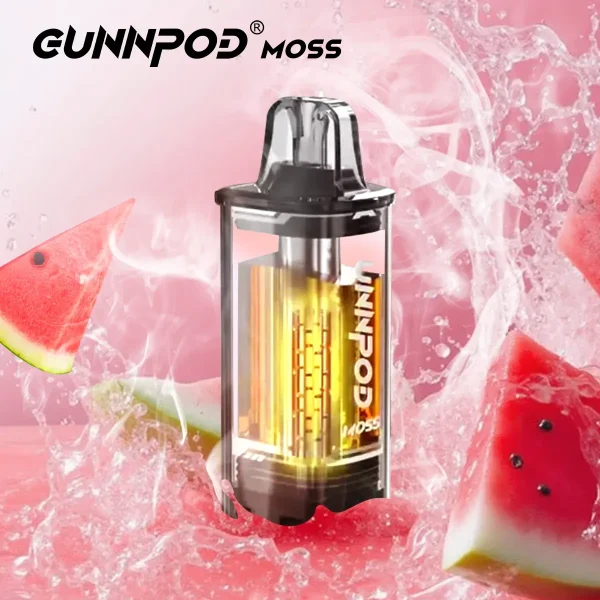 Shop Watermelon Burst Gunnpod Moss 8000 Puffs – Top Vape Shop Sydney