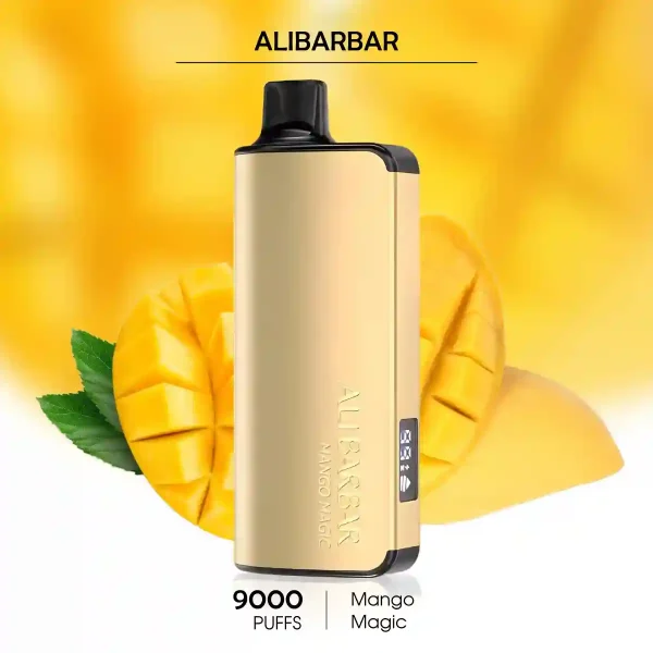 Buy Mango Magic Alibarbar Ingot 9000 Puffs at Australia’s Top Vape Shop
