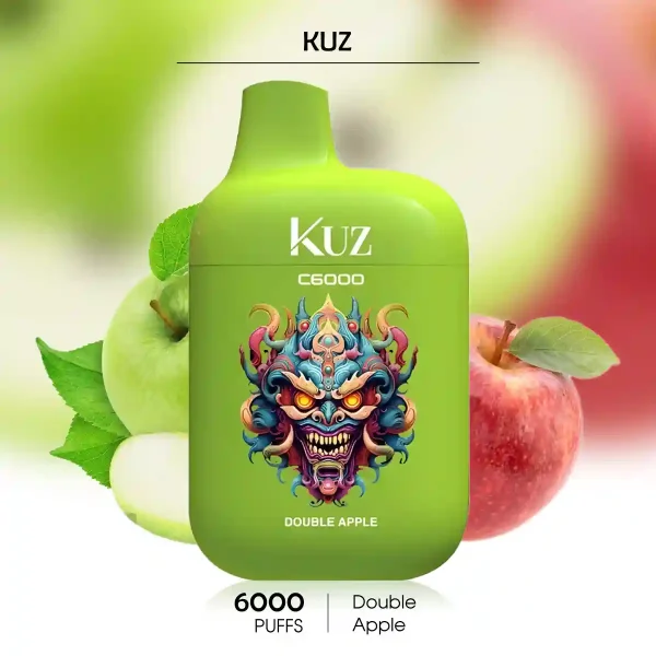 Double Apple KUZ C6000 Puffs | Limited-Time Vape Sale Online
