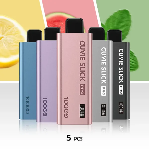 HQD CUVIE Slick Pro 10000 Puffs 5pcs – Super Cheap Vapes Deal You Can’t Miss
