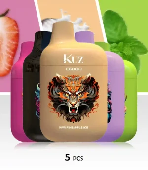 Vape Wholesale | KUZ C6000 Puffs 5 Pack at Discounted Prices