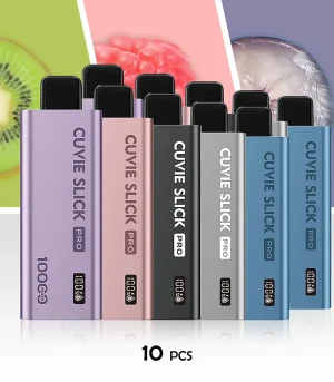 HQD CUVIE Slick Pro 10000 Puffs 10pcs – Exclusive Deal from Your Super Vape Shop