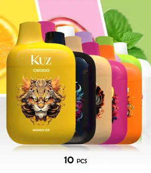 Cheap Vapes Melbourne | KUZ C6000 Puffs 10 Pack