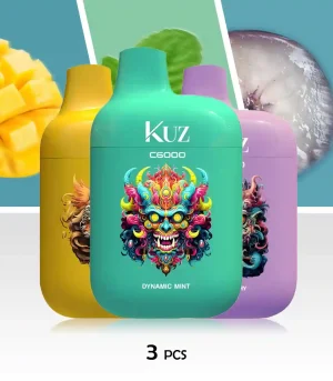 Disposable Vapes Melbourne | KUZ C6000 Puffs 3 Pack Available Now