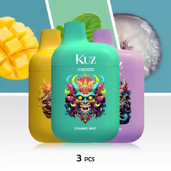Disposable Vapes Melbourne | KUZ C6000 Puffs 3 Pack Available Now