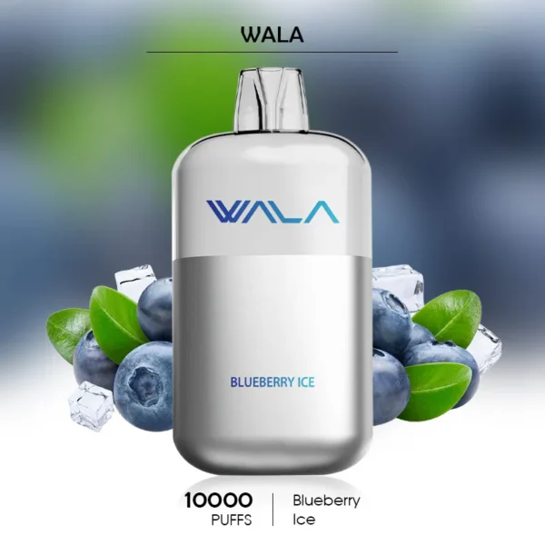 Wala Vapes - Blueberry Ice - 10000 Puffs