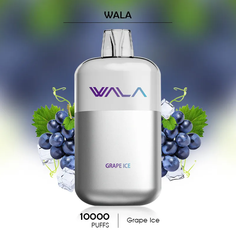 Grape Ice.webp Wala Vapes - Grape Ice - 10000 Puffs
