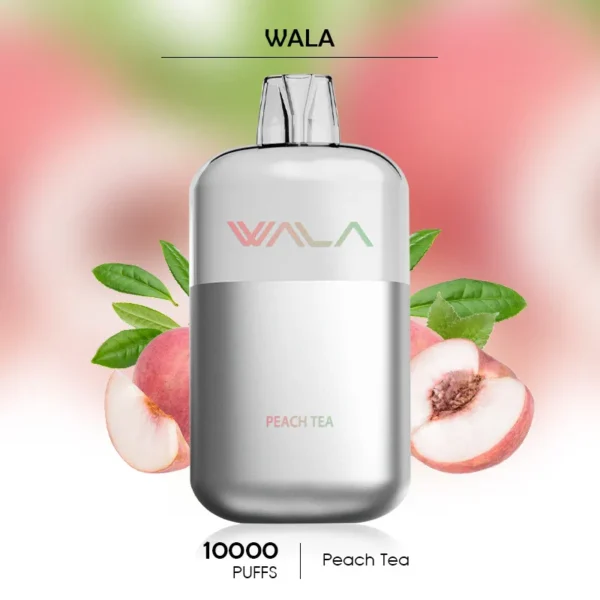 Wala Vapes - Peach Tea - 10000 Puffs